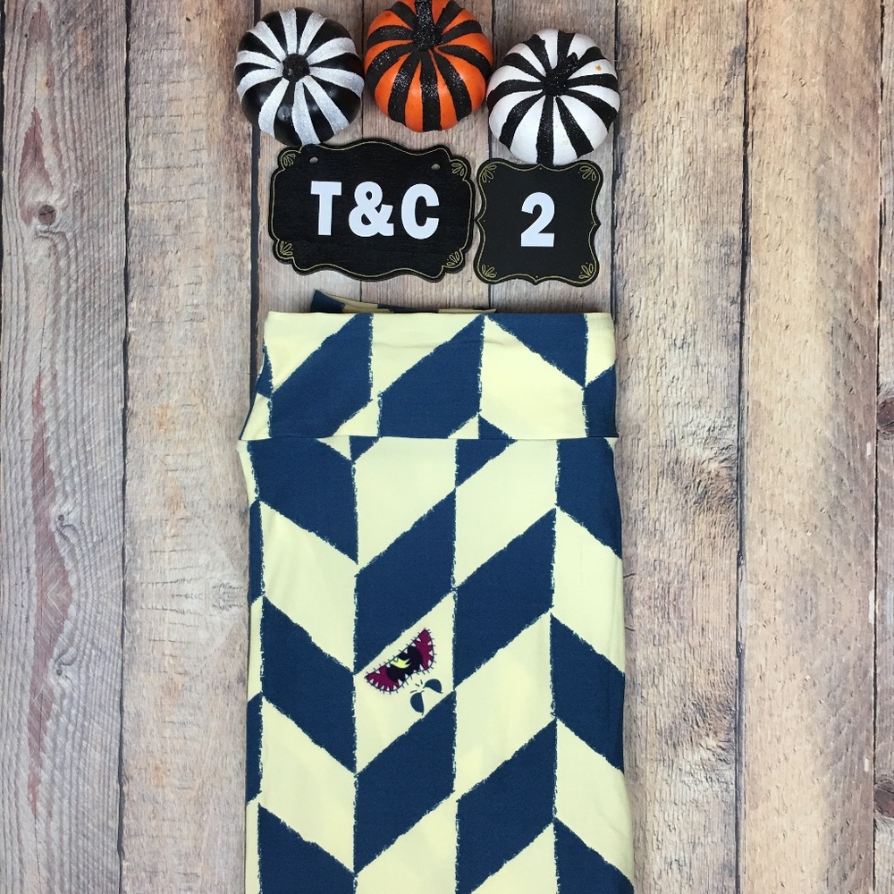 LuLaRoe TC2 Jack Skellington Disney Leggings